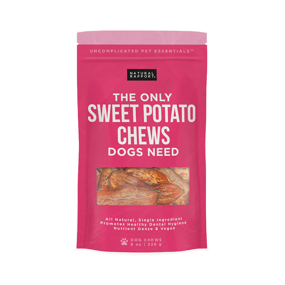 The Only Sweet Potato Chews Dogs Need